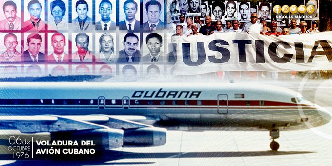 El avión cubano fue detonado por agentes de la CIA