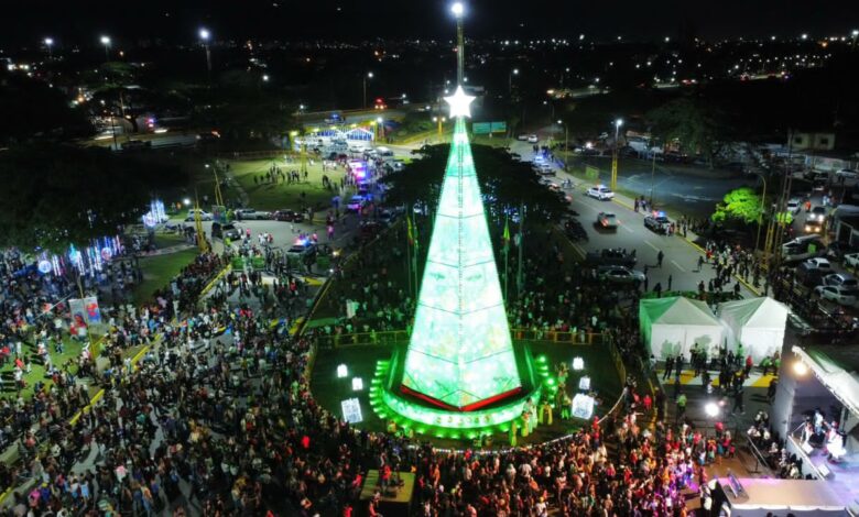 Carabobo dio la bienvenida a la Navidad 2022