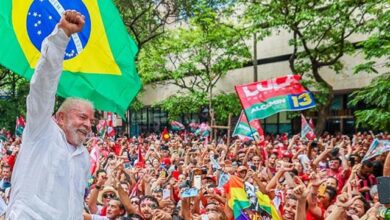 Lula da Silva en campaña rumbo a la segunda vuelta