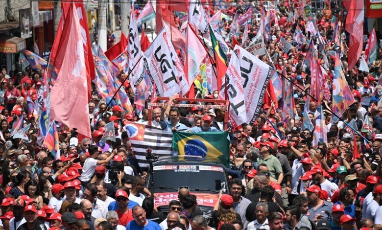 Lula Da Silva ganó la primera vuelta de los comicios