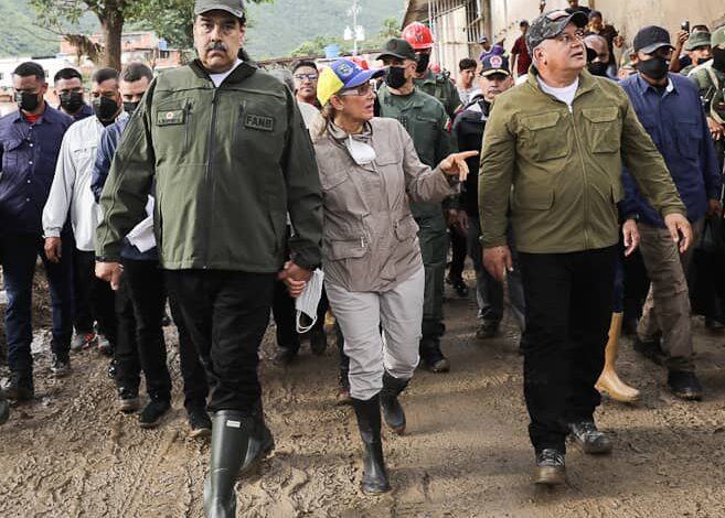 Presidente Maduro recorrió las Zonas afectadas de Las Tejerías