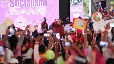 Maduro lideró el acto de celebración del Día Nacional del Socialismo Feminista