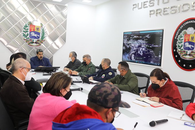 Presidente Maduro realizó un balance por la Onda tropical 41