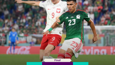 México y Polonia empatados con el marcador a cero goles