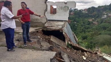 Alcalde de Cristóbal Rojas inspeccionó los sectores de Las Brisas que fueron afectados por las lluvias