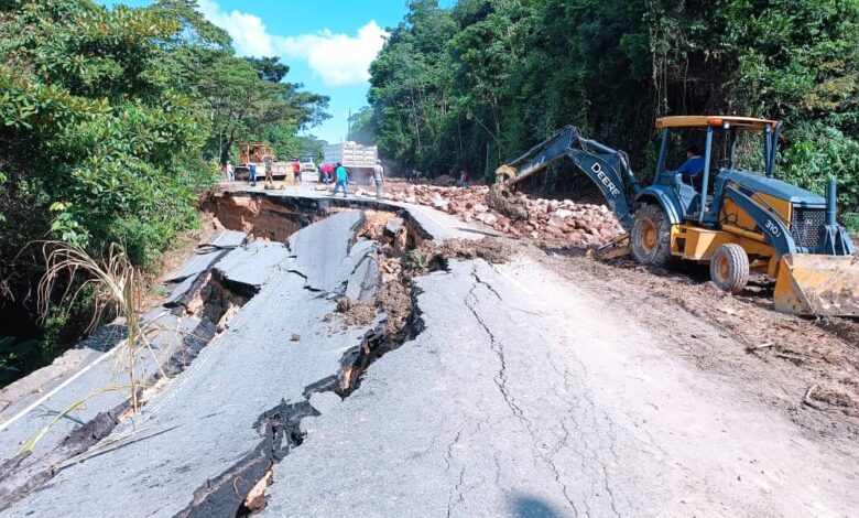 Gobierno Nacional se encuentra desplegado para la rehabilitación de la carretera Machiques-Colón