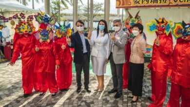 Diablos Danzantes del Corpus Christi estuvieron presentes en la celebración del 25º aniversario de la reunificación chino- hongkonesa