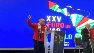 Diosdado Cabello afirma que Foro de Sao Paulo debate estrategias