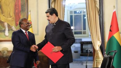 Firma de la Declaración conjunta entre Venezuela y la República de Guinea Bisau