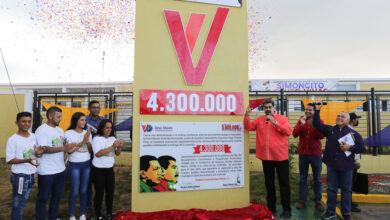Presidente Maduro develó el Hito 4.300.000 de la Gran Misión Vivienda Venezuela