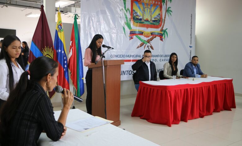 En Carabobo líderes universitarios fueron reconocidos En una sesión especial