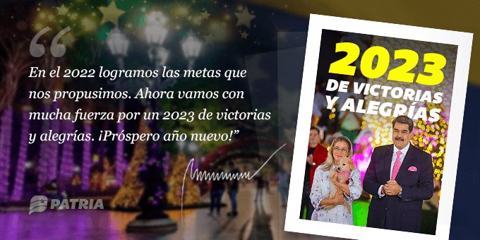 Bono 2023 de Victorias y Alegrías llega a usuarios de Patria