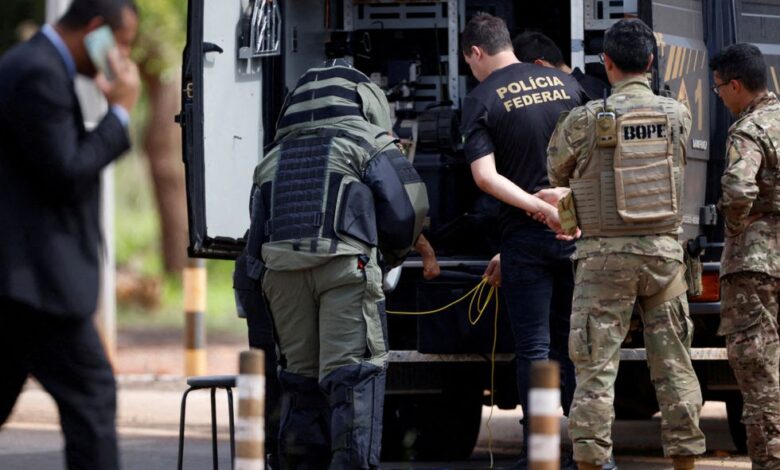 Detenido un bolsonarista que preparaba explosivos en Brasilia a pocos días de la toma de posesión de Lula