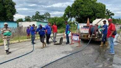 Hidrolago destapa colectores en Caja Seca en el municipio Sucre