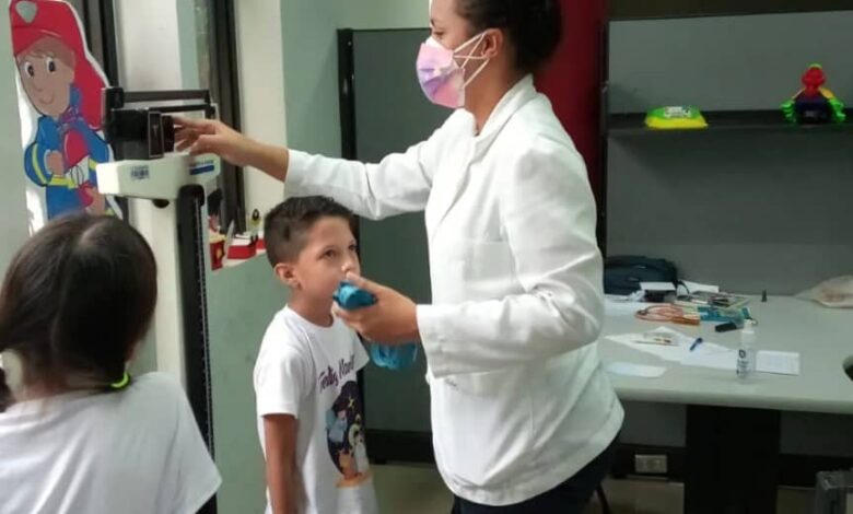Hijos de los trabajadores de la UBV recibieron atención pediátrica en Monagas