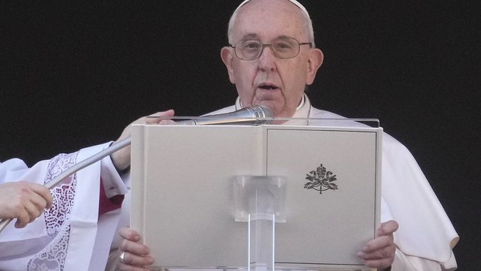 Papa Francisco pidió por el cese de las guerras en todo el mundo