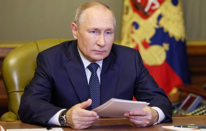Putin convocó al Consejo de Seguridad de Estado