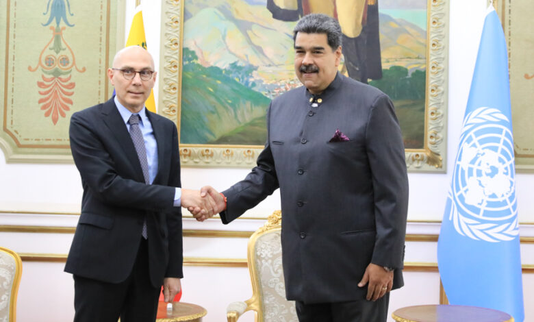 Presidente Nicolás Maduro se reunió con el Alto Comisionado de la ONU para los DD.HH. Volker Türk
