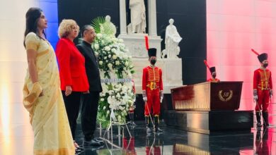 Embajador de la India rindió honores en Caracas al Libertador Simón Bolívar