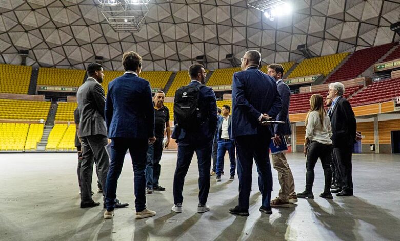 Delegación de CONMEBOL visitó Venezuela e inspeccionó sede de torneos continentales de futsal