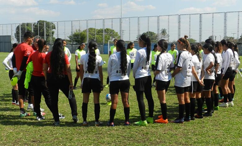 En Barinas se desarrolló con éxito captación de talento juvenil femenina de futbolistas