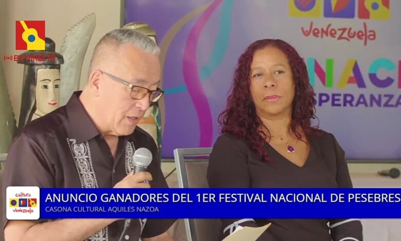 Conoce a los ganadores del 1er Festival Nacional de Pesebres venezolano