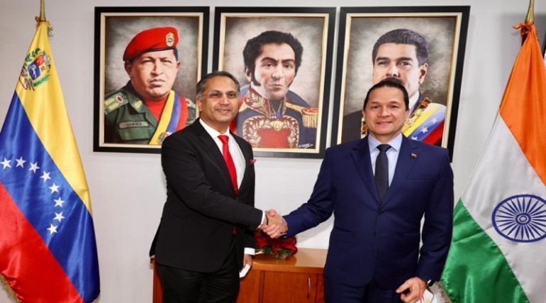 La India y Venezuela mantienen realaciones de amistad