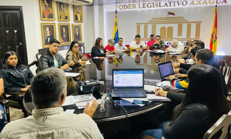Parlamentarios de Aragua se despliegan para divulgar las 7 líneas de trabajo instruidas por el presidente Nicolás Maduro