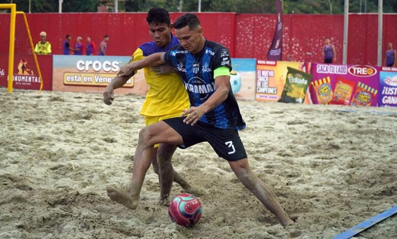 RC Sport y Bucaneros a paso firme en la Liga FUTVE Playa