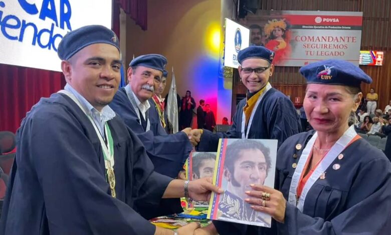 Universidad Bolivariana de Venezuela confirió 206 títulos a nuevos profesionales en Monagas