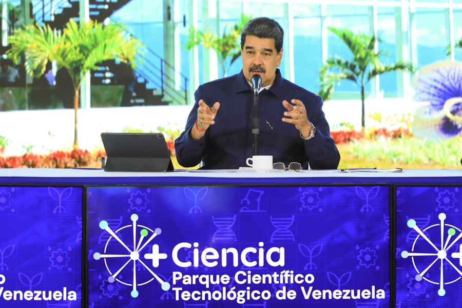 Maduro Parque Científico Tecnológico de Venezuela Ciencia promueve