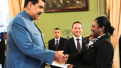 Embajadora de Bahamas Melanie Hilton formaliza su acreditación ante el Presidente Nicolás Maduro