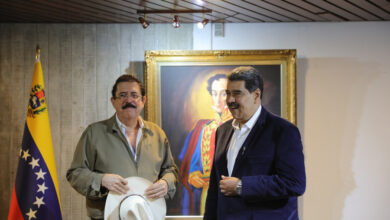 Maduro sostuvo encuentro con el expresidente hondureño Zelaya