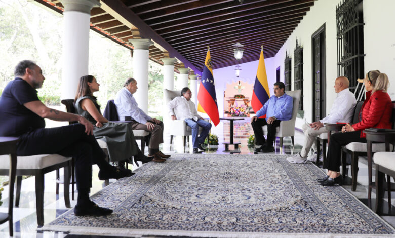 Presidentes de Venezuela y Colombia sostuvieron un encuentro para profundizar cooperación bilateral