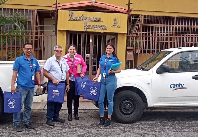 Aragua: Cantv optimizó conectividad a más de 1.000 suscriptores de Maracay