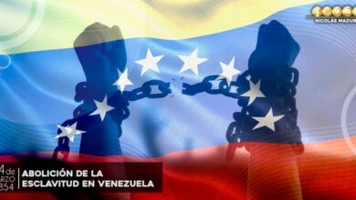 Venezuela conmemora 169 años de la Abolición de la esclavitud