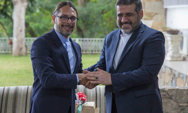 Vicepresidente Ñáñez sostuvo encuentro con el Ministro de Cultura de Irán