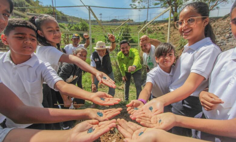 Brigada Agroecológica celebraró encuentro agroproductivo en Escuela Simón Rodríguez de Caracas