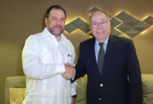 Cancilleres de Venezuela y Brasil se reunieron en República Dominicana en vísperas de Cumbre Iberoamericana