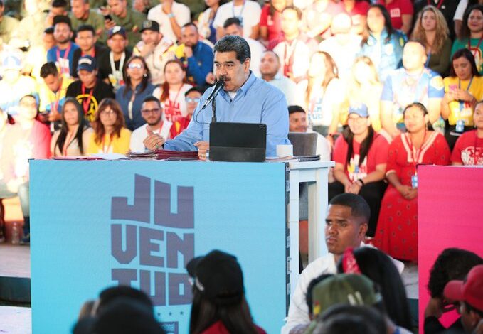 Presidente Maduro participó en la clausura del Congreso Nacional de la Juventud