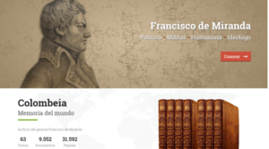 Instalada I Jornada de Investigación y lanzamiento página web sobre la obra de Francisco de Miranda