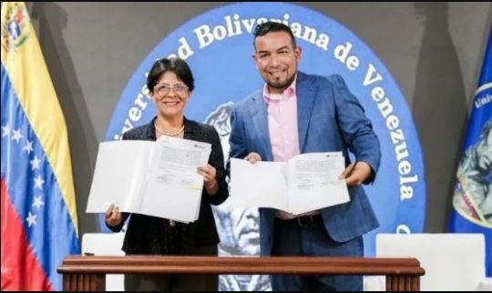 UBV y MINEC firmaron convenio de cooperación interinstitucional