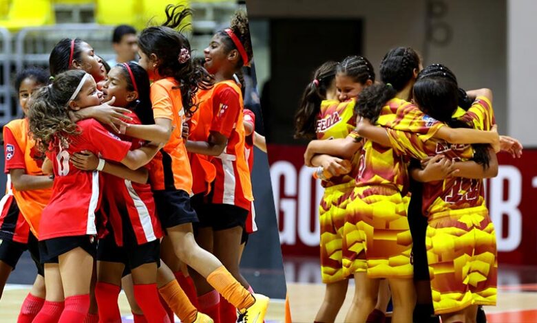 Real Ezequiel y Deportivo Lara disputarán la final de la Liga de Desarrollo de futsal femenina sub-13