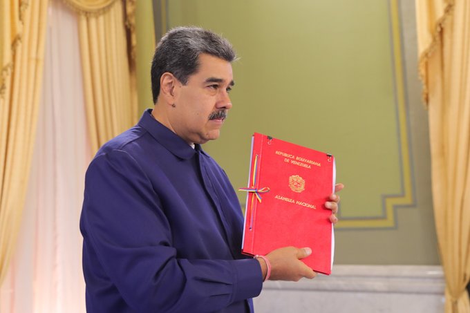 Presidente Nicolás Maduro promulgó la Ley Orgánica de Extinción de Dominio