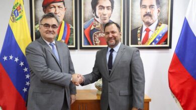 Canciller Yván Gil se reunió con el embajador de la Federación de Rusia en Venezuela