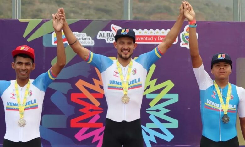 Ciclismo de Ruta: Venezuela gana primeras medallas en los V Juegos Deportivos del ALBA