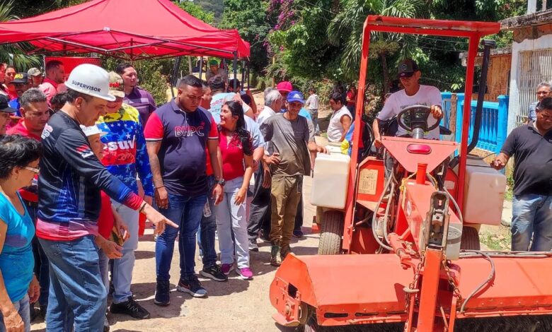 Nueva Esparta: Inician trabajos de bacheo y asfaltado en el municipio Gómez