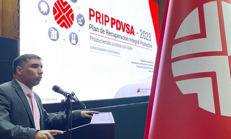 Ministro de Petróleo presentó el “Plan de Recuperación Integral Productiva de PDVSA