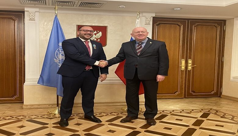 Rusia otorga condecoración al embajador alterno de Venezuela ante la ONU