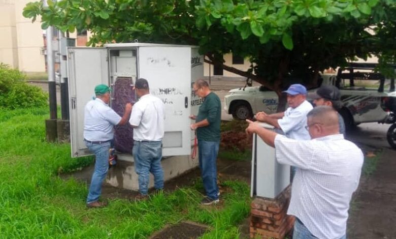 Cojedes: Cantv restableció servicios de conexión al urbanismo GMVV "Ezequiel Zamora"
